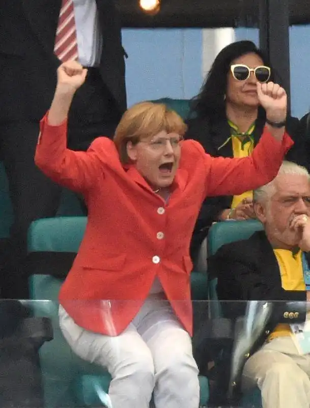 MERKEL MONDIALI DI CALCIO