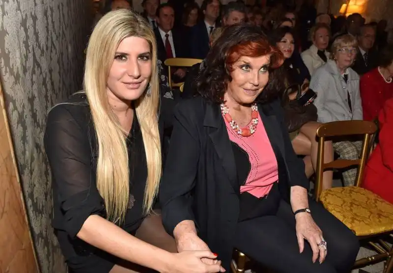 patrizia de blank con la figlia giada