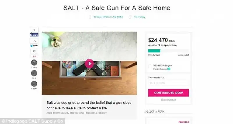 progetto salt su indiegogo