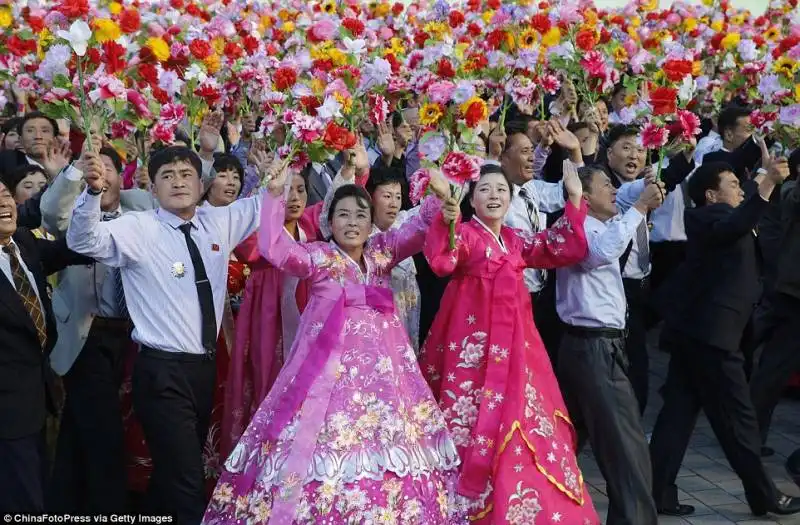 pyongyang festeggia il partito del lavoro   13