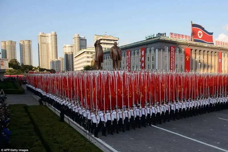 pyongyang festeggia il partito del lavoro   17