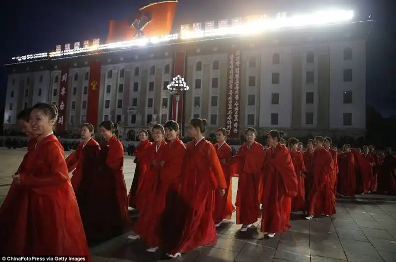 pyongyang festeggia il partito del lavoro   7