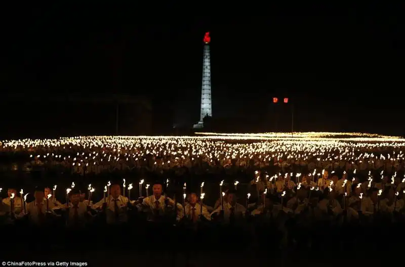 pyongyang festeggia il partito del lavoro   8