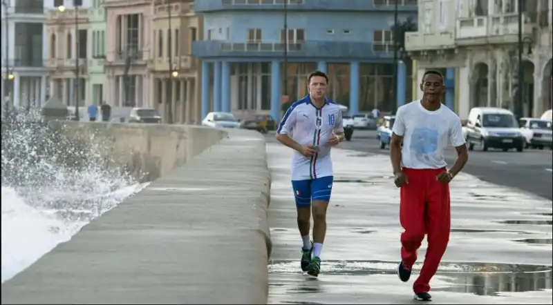 renzi jogging cuba