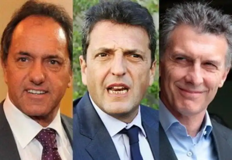 scioli massa macri