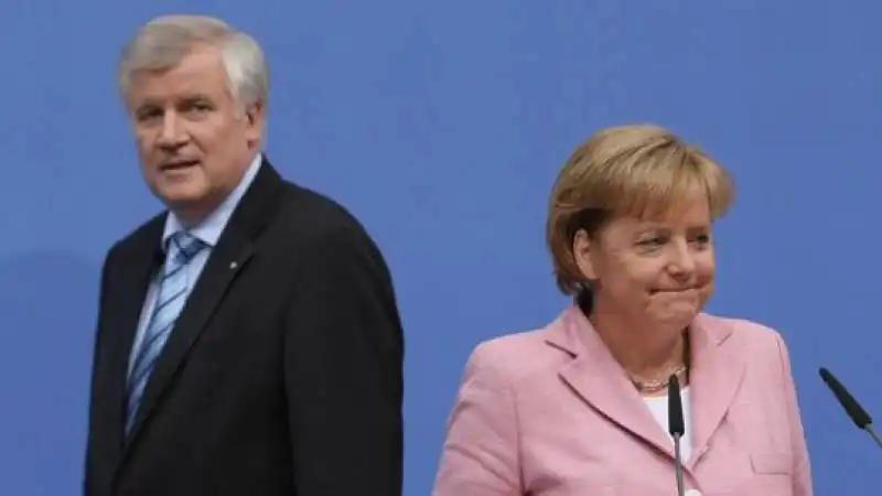 seehofer merkel