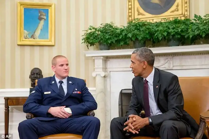 spencer stone con barack obama