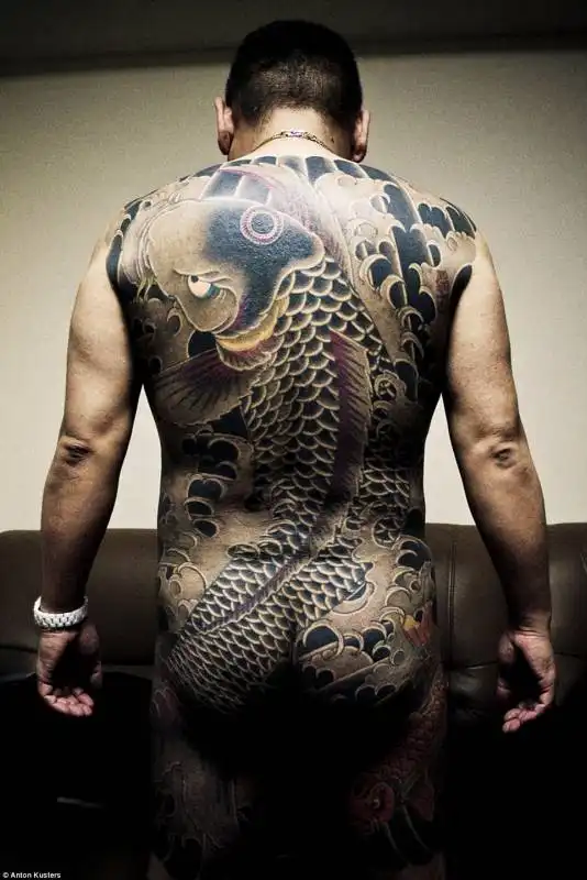 tatuaggio membro yakuza