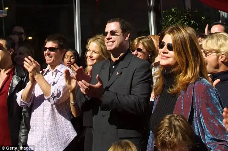 tom cruise con kelly preston e john travolta e kristie alley   scientology