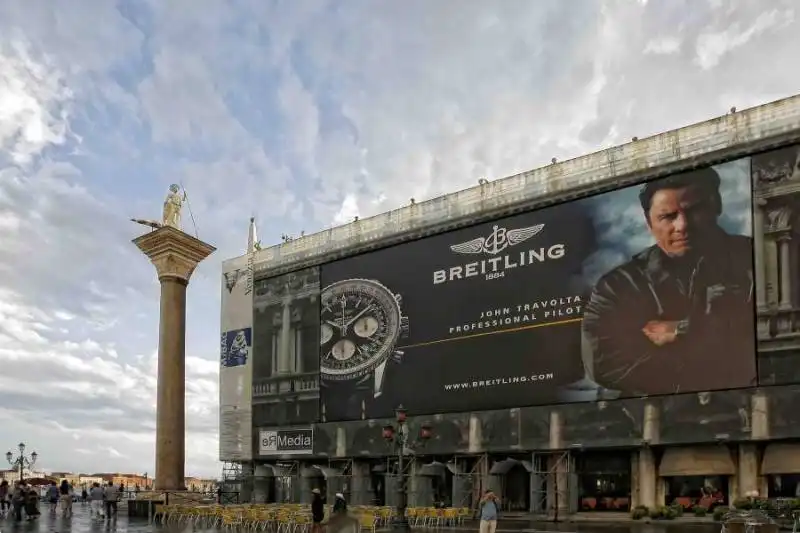 venezia pubblicita a piazza san marco