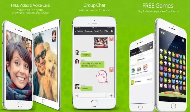 wechat piu popolare in cina