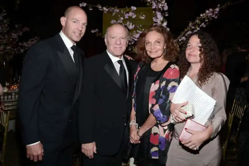 alexander von furstenberg, barry diller, diane von furstenberg, tatiana von furstenberg