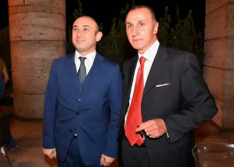 andrea meschini e  l ambasciatore dell azerbaigian mammad  ahmadzada