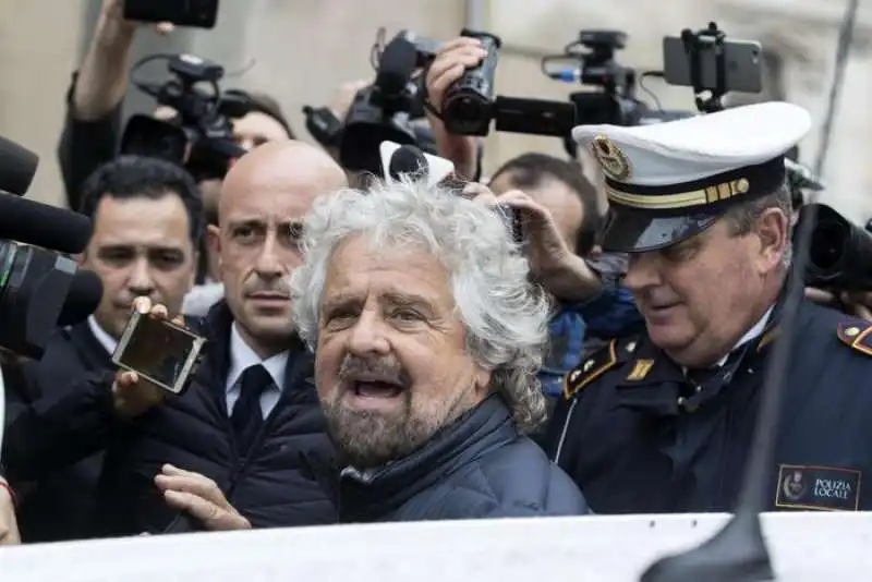 BEPPE GRILLO AL CAMPIDOGLIO