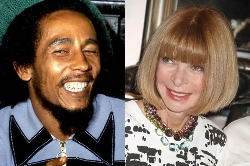 bob marley e anna wintour ebbero una liason alla fine degli anni settanta