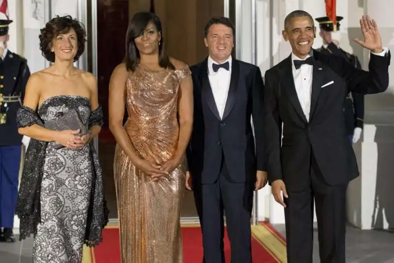 cena di stato obama renzi  3