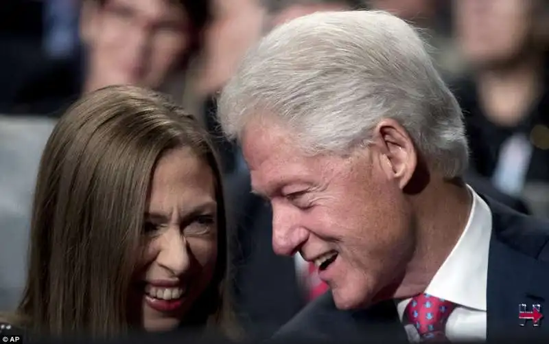 chelsea e bill clinton