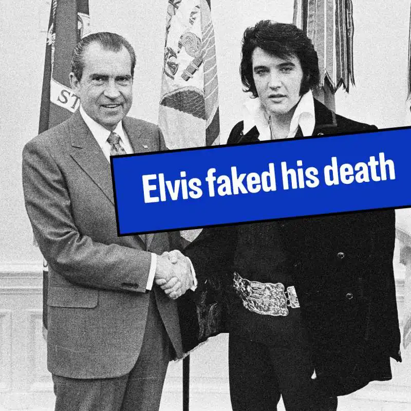 elvis insceno la sua morte