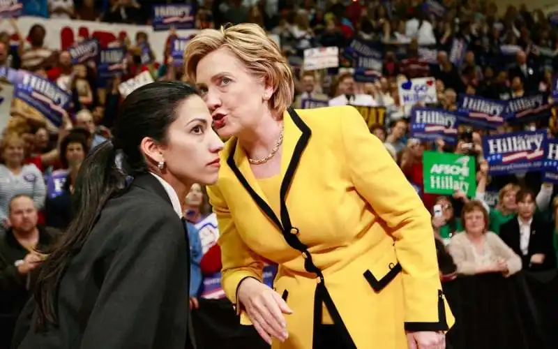 hillary clinton e huma abedin