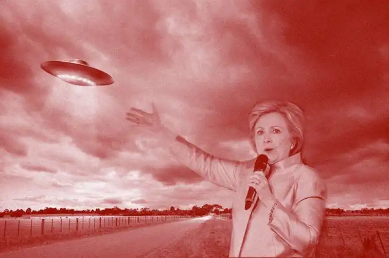 hillary e gli ufo