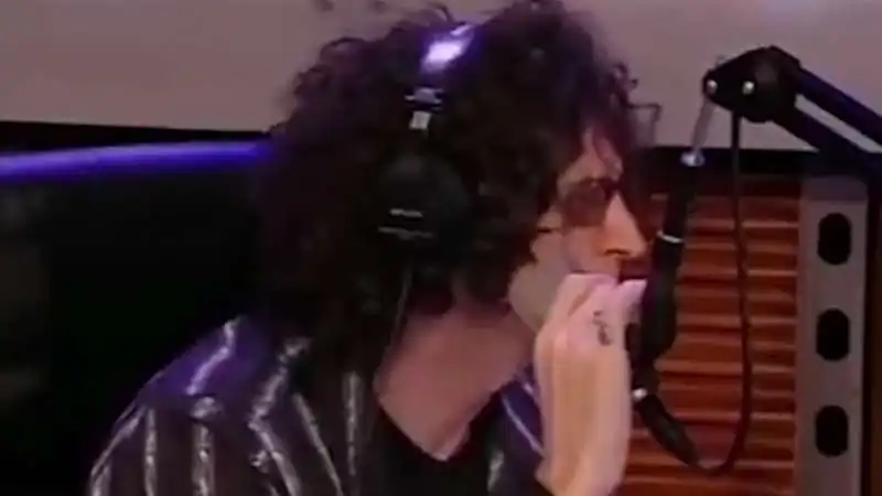 il presentatore howard stern