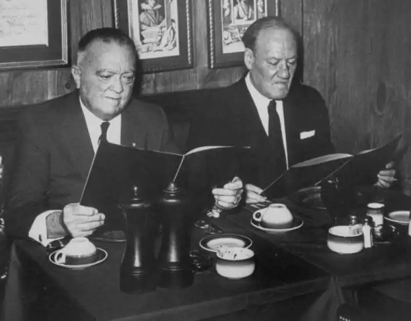 j. edgar hoover e clyde tolson a pranzo