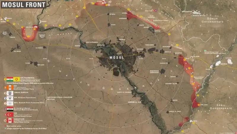 LA BATTAGLIA DI MOSUL 