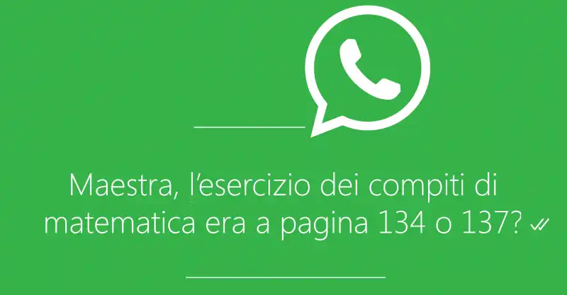 LE CHAT WHATSAPP DEI GENITORI DEGLI ALUNNI