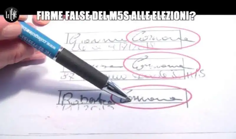 le iene e le firme false del m5s a palermo  1