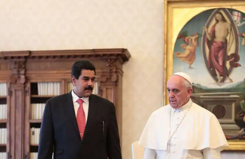 MADURO E BERGOGLIO 