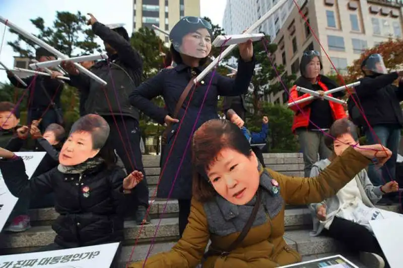 manifestazioni corea1