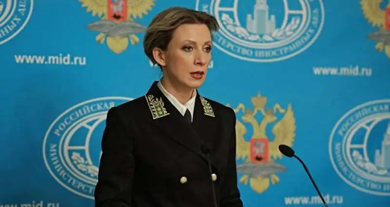 Maria Zakharova portavoce esteri Russia