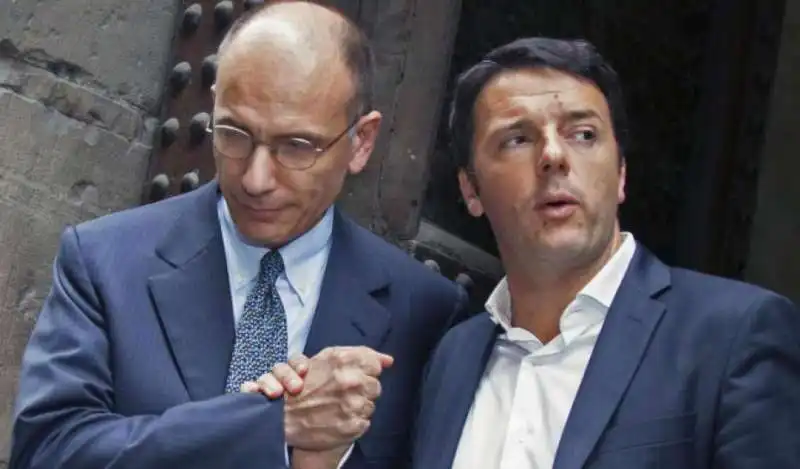 matteo renzi enrico letta