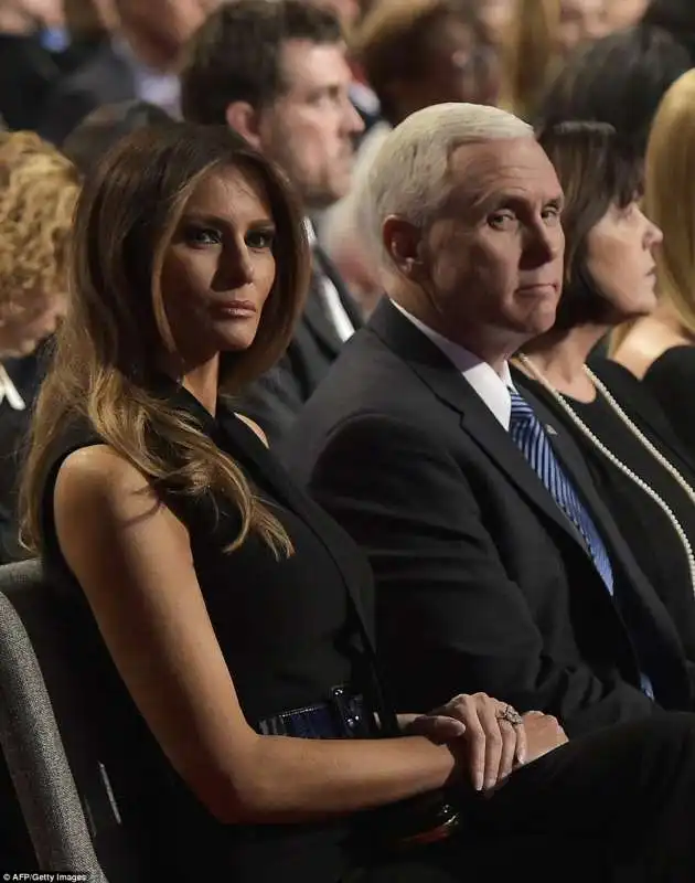 melania trump e mike pence