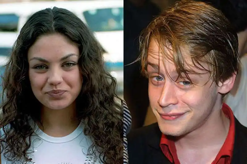 mila kunis e macaulay culkin