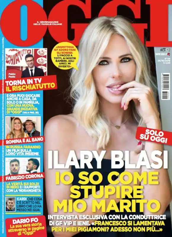 OGGI ILARY BLASI