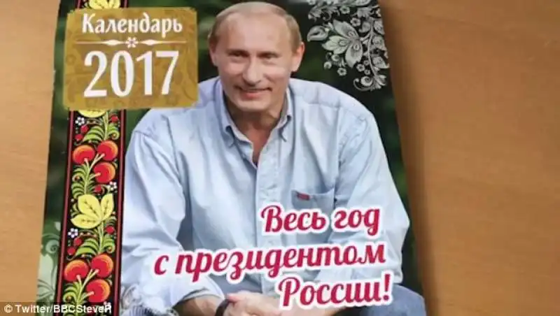 putin calendario 2017