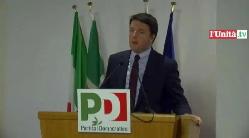 RENZI DIREZIONE PD 2