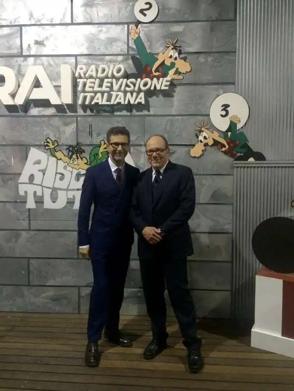 rischiatutto fabio fazio con carlo verdone