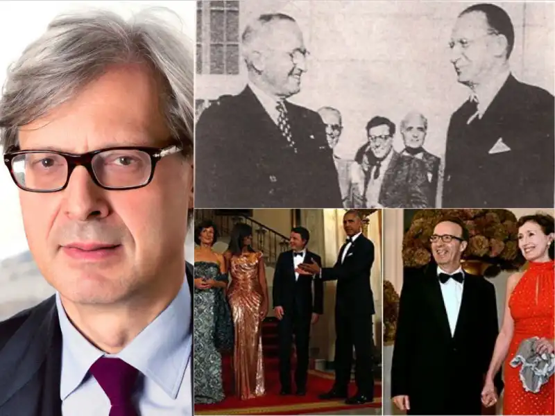 SGARBI RENZI OBAMA