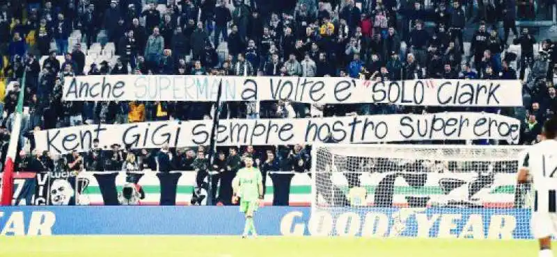 STRISCIONE PER BUFFON