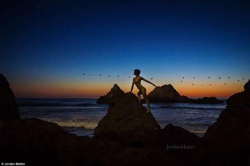 sulla roccia a san francisco