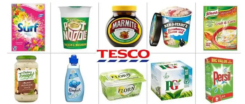 tesco prodotti brexit unilever