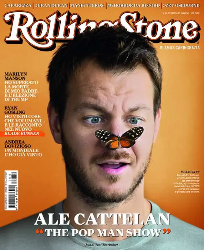 ALESSANDRO CATTELAN - ROLLING STONE