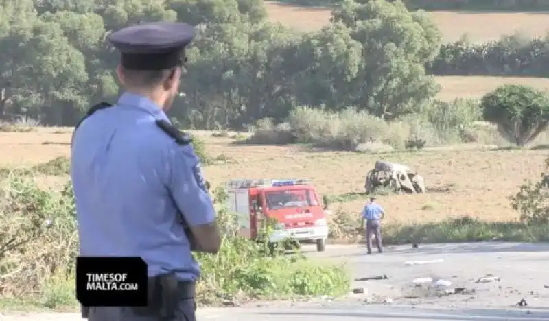 auto di daphne caruana galizia  