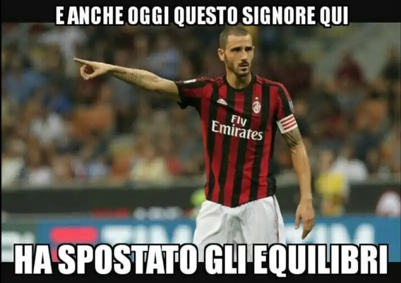 bonucci ironia