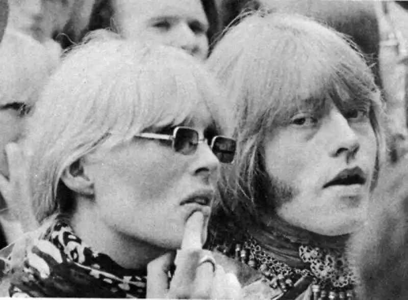 christa paffgen in arte nico brian jones