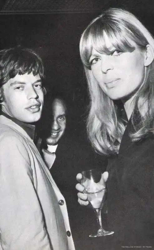 christa paffgen in arte nico mick jagger