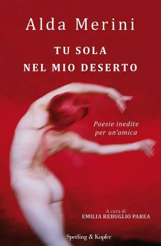 COPERTINA DEL LIBRO DI ALDA MERINI A CURA DI EMILIA REBUGLIO PAREA