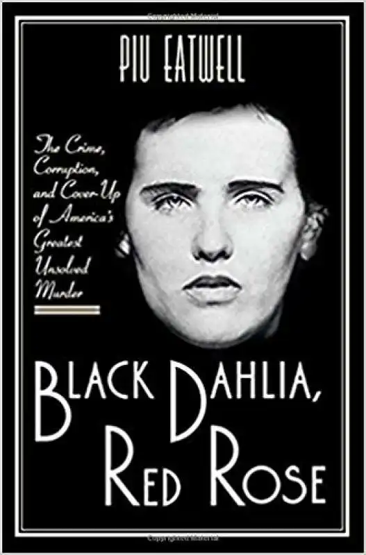 COPERTINA DEL LIBRO SU BLACK DAHLIA